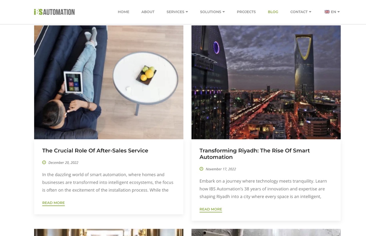 The company blog.